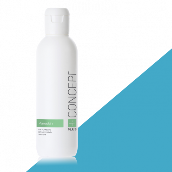 Pureskin – Čistící gel proti vylučování kožního mazu
